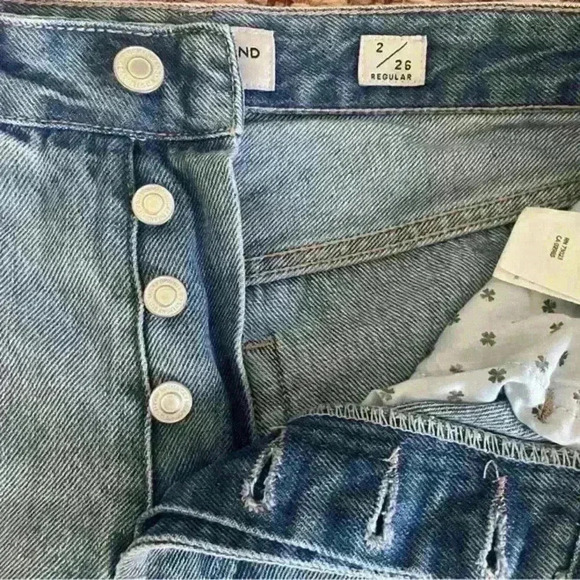 Lucky Brand high rise 90s,‎ medium wash  denim size 26 - Picture 15 of 16